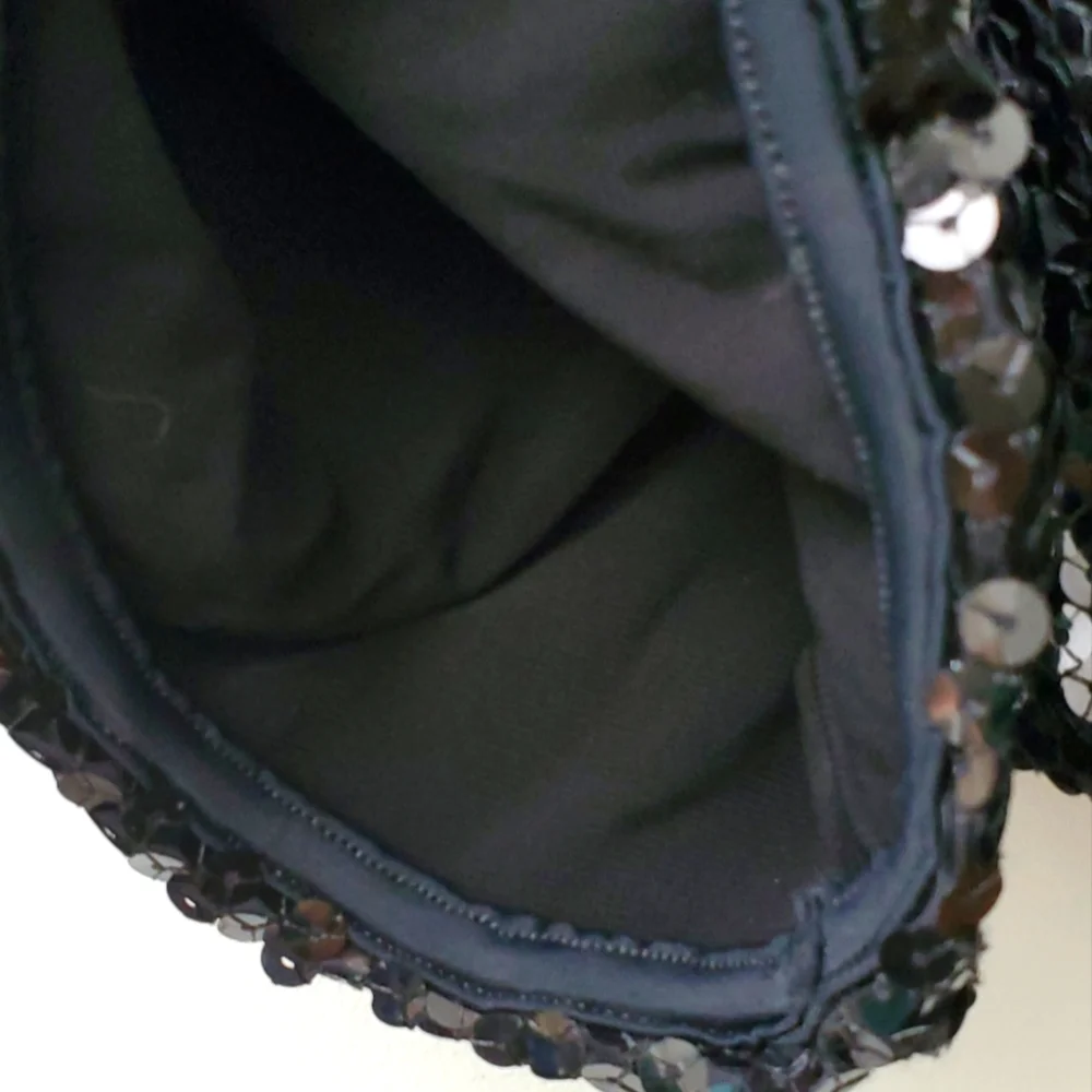Weissman Black Sequined Dance Costume Shorts SIZE MC 10-12